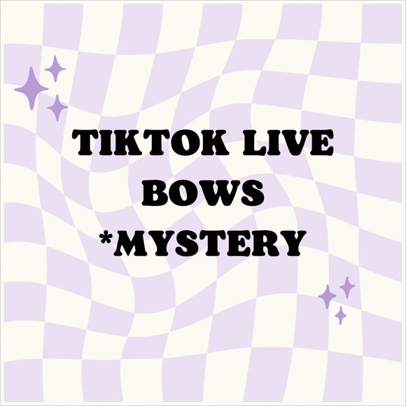 TikTok Live Bows/Headwraps